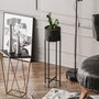 Aberto Design Maceta Decorativa GED-025 Negra